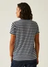 Regatta Navy Stripe Bayletta Tee - Size 8 Image 2