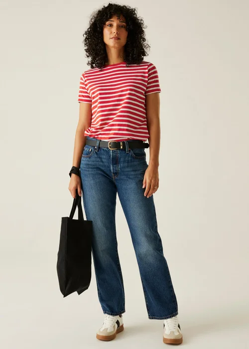 Regatta Red Stripe Bayletta Tee - Size 22 Image 3