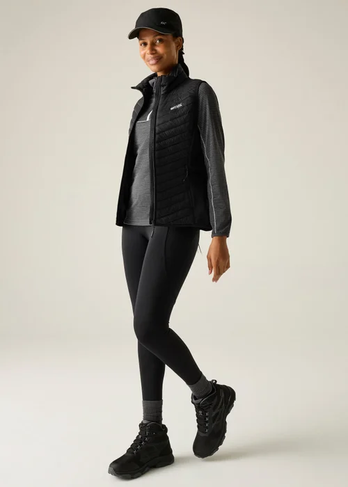 Regatta Black Anderson Hybrid Water-Repellent Bodywarmer - 12 Image 3