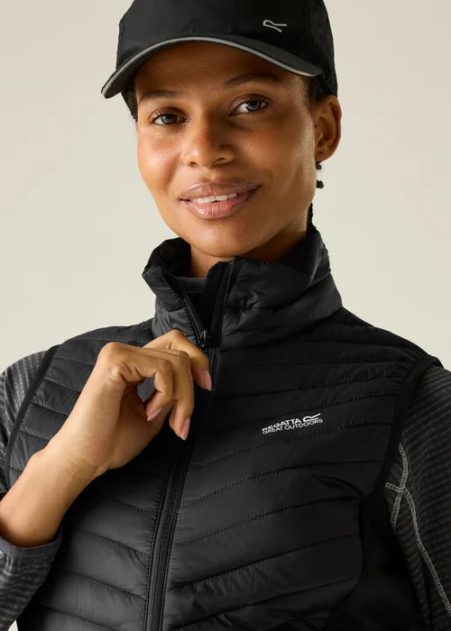 Regatta Black Anderson Hybrid Water-Repellent Bodywarmer - 12 Image 5