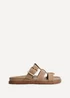 Linzi Restore Taupe Nubuck Gladiator Slip-On Sandal - Size 5 Image 2