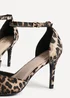 Linzi Thea Leopard Print Classic Stiletto Court Heel - Size 7 Image 5
