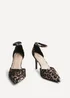 Linzi Thea Leopard Print Classic Stiletto Court Heel - Size 7 Image 3
