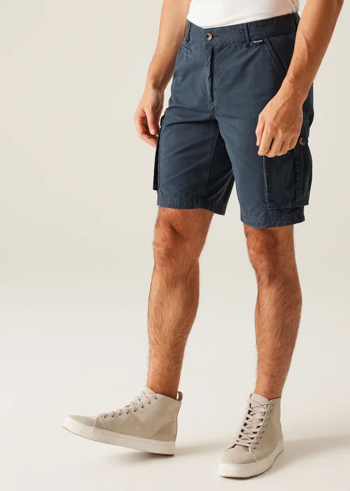 Regatta Navy Shorebay II Multi-Pocket Shorts - 44 W Image 1