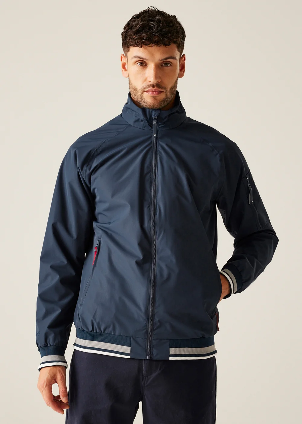 Regatta Navy Shorebay III Waterproof Breathable Isotex Jacket - S Image 1