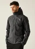Regatta Ash Black Birchdale II Waterproof Breathable Isotex Stretch Jacket - S Image 4