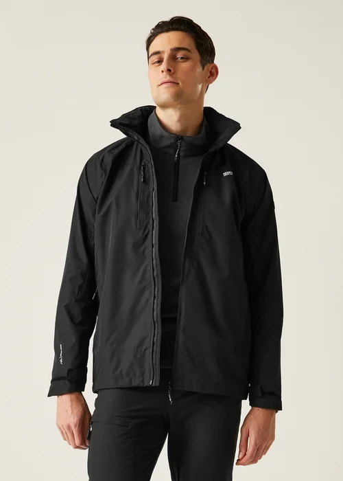 Regatta Black Calderdale VI Waterproof Breathable Isotex Jacket - 3XL Image 1