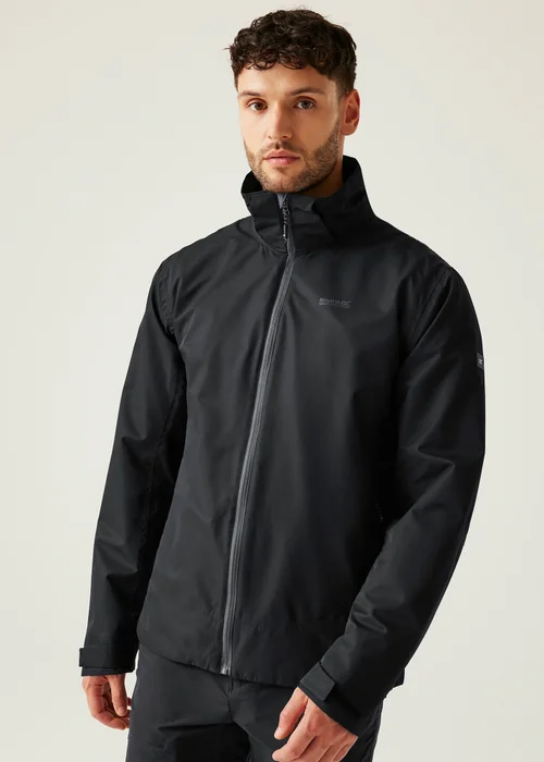 Regatta Black Oakhowe Waterproof Breathable Isotex Jacket - 3XL Image 1