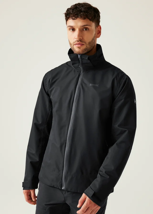 Regatta Black Oakhowe Waterproof Breathable Isotex Jacket