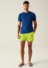Regatta Citron Leaf Print Mawson III Swim Shorts - S Image 3