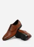 Where's That From Brown PU Nick Oxford Lace Up Work Dress Shoes - Size 11 Image 3