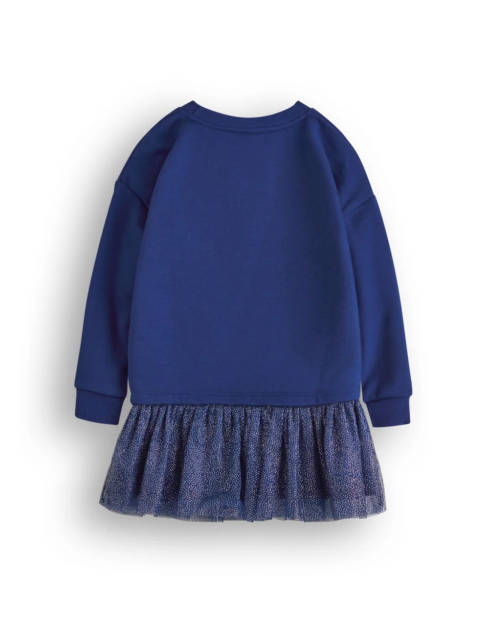 Vanilla Underground Disney Frozen Front Print Blue Dress (2-8 Years) - 5-6 Yrs Image 2