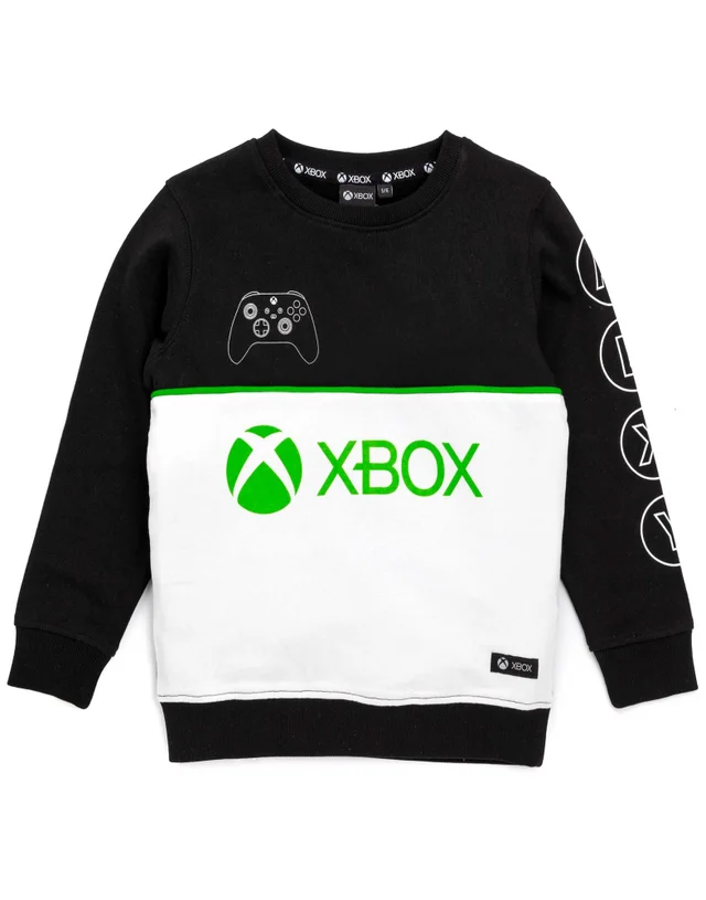 Vanilla Underground Xbox Kids Black Sweatshirt (5-15 years)