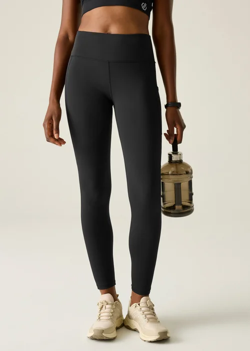 Dare 2b Black Influential II 1/3 UV Protective, Quick Drying Leggings - 8 Image 1