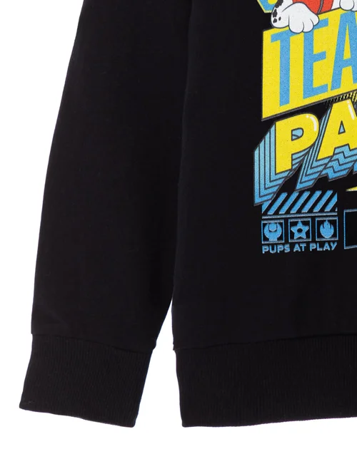 Vanilla Underground Paw Patrol Team Paw Kids Black Hoodie (3-8 years) - 7-8 Yrs Image 4