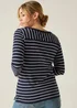 Regatta Navy Stripe Bayletta II Tee - Size 20 Image 2