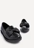 Linzi Cathy Black Patent Classic Slip On Loafer - Size 8 Image 4