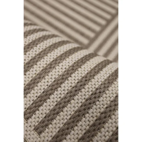 Homemaker Natural Multistripe Design Runner Rug - 67 x 200 Image 3