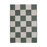 Homemaker Green Chequer Rug - 67 x 200 Image 5
