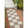 Homemaker Natural Chequer Runner Rug - 67 x 200 Image 2