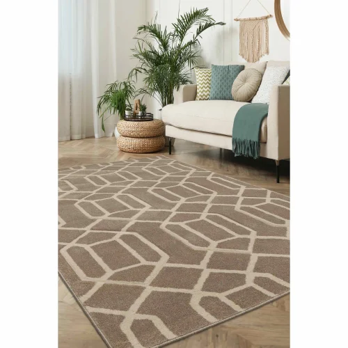 Homemaker Lattice Natural Rug - 80 x 150 Image 1