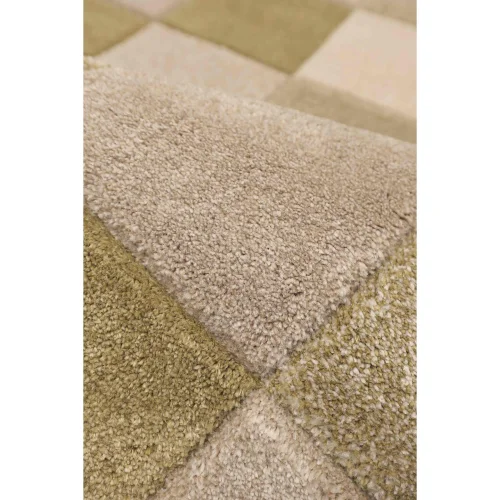 Homemaker Green Blocks Rug - 60 X 200 Image 2