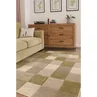 Homemaker Green Blocks Rug - 60 X 200 Image 1