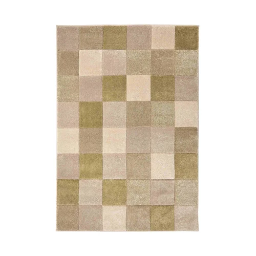 Homemaker Green Blocks Rug - 60 X 200 Image 4