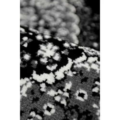 Homemaker Traditional Black Round Rug - 67 x 200 Image 2