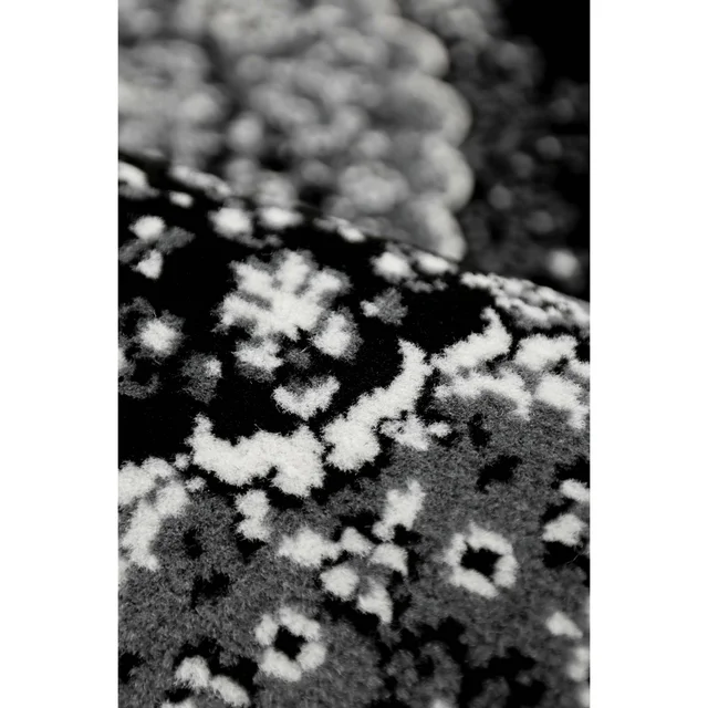 Homemaker Traditional Black Round Rug