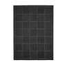 Homemaker Black Check Gel Flatweave Runner Rug - 160 x 225cm Image 5