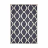 Homemaker Navy Trellis Gel Flatweave Runner Rug - 60 X 180 Image 5