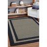 Homemaker Gel Backed Navy Border Rug - 60 x 230cm Image 2