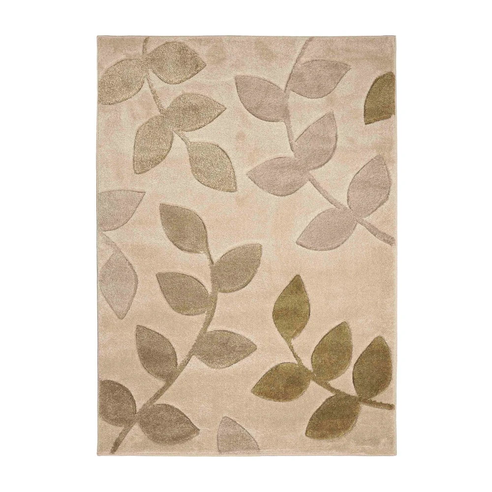 Homemaker Green Leaf Design Rug - 60 X 200 Image 4