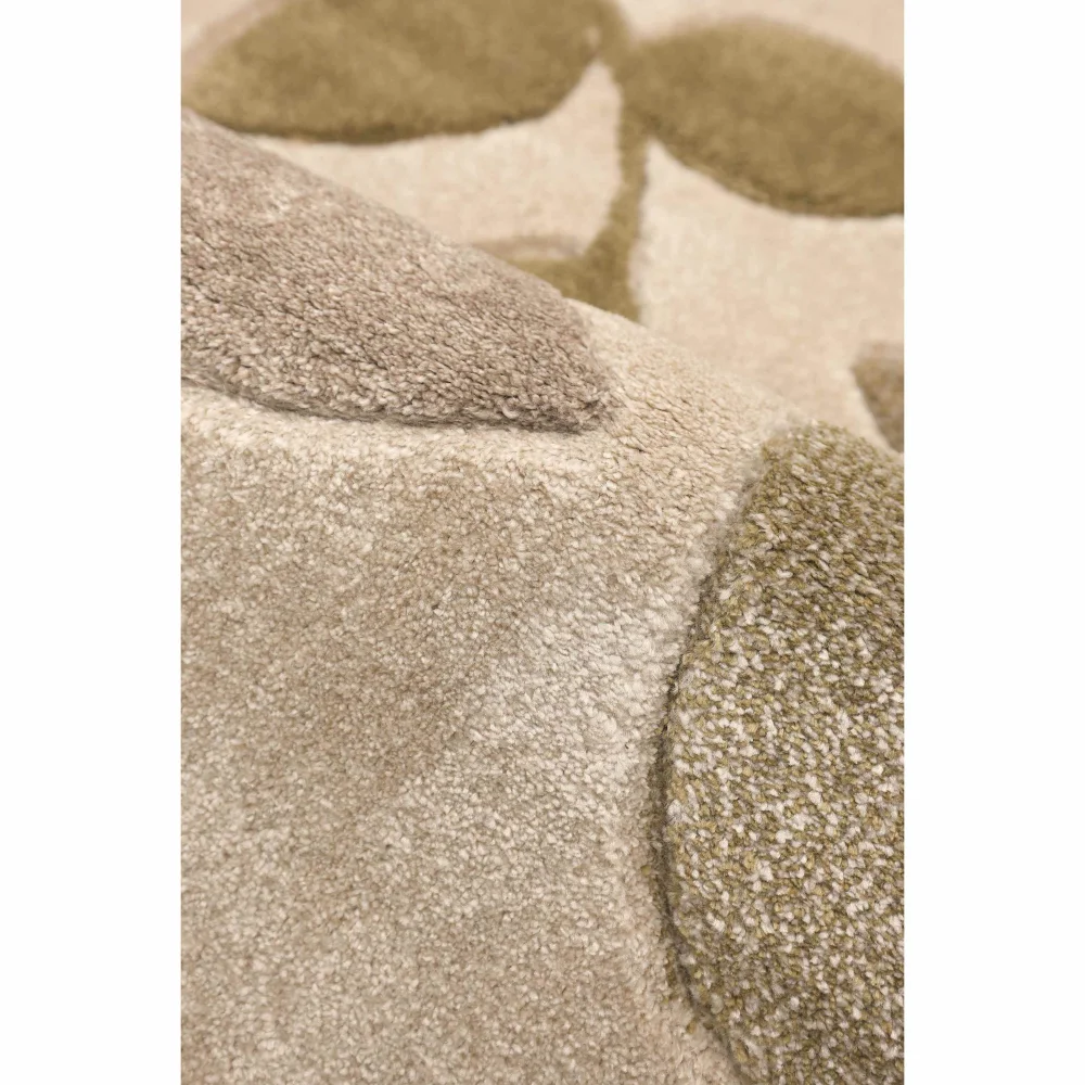 Homemaker Green Leaf Design Rug - 80 x 150 Image 2