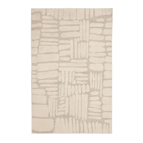 Homemaker Pave Cream Rug - 80 x 200cm Image 4