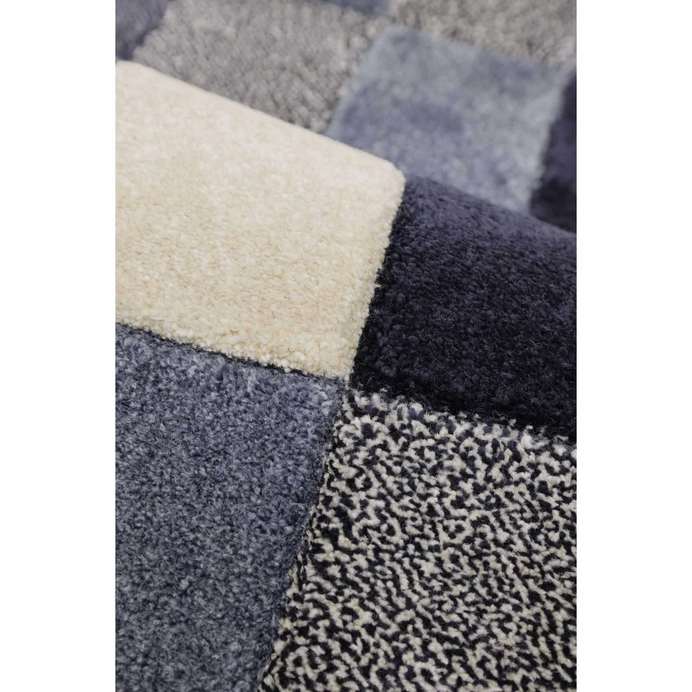 Homemaker Blue Blocks Rug - 160 X 230 Image 2