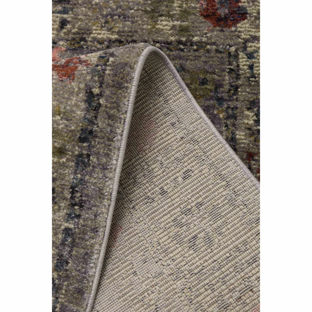 Homemaker Grey Orner Traditional Rug - 68 x 235cm Image 3