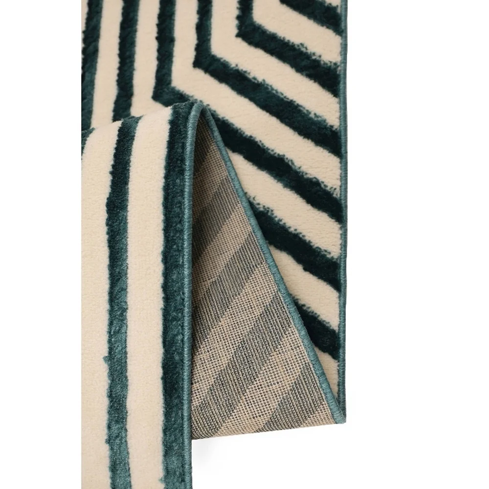 Homemaker Blue Illusion Design Rug - 160 X 230 Image 3