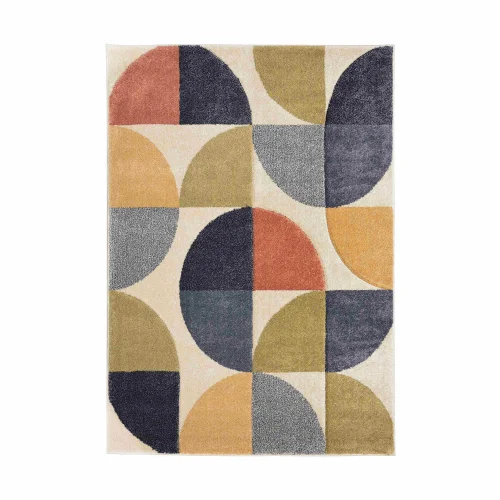 Homemaker Abstract Multicolour Rug - 80 x 150 Image 4