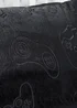 Black Gaming Fleece Duvet Set - Double Image 1