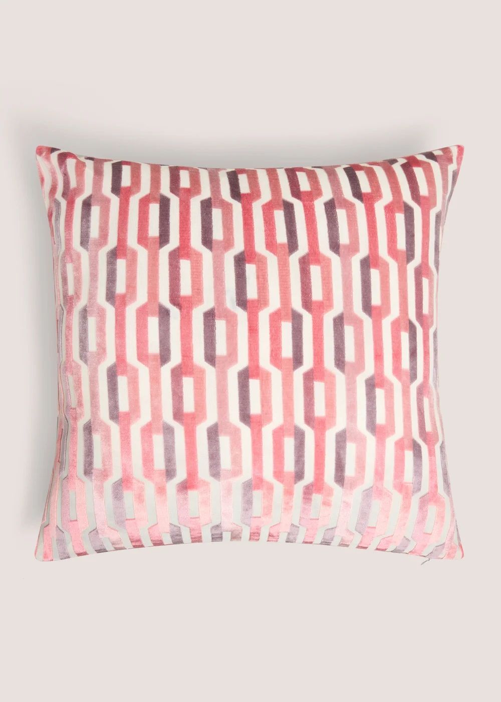 Pink Chain Cushion Image 1