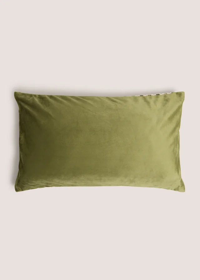 Green Zig Zag Cushion
