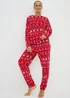 Red Ho Ho Family Pyjama Set - Extra small Image 1