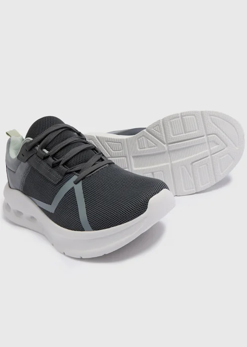 Grey Sports Trainers - Size 6 Image 2