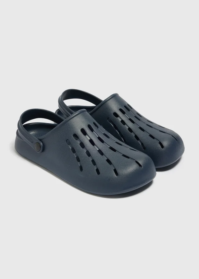 Navy Essential Clogs