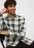 Charcoal Check Shirt - XXXL Image 1