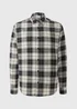 Charcoal Check Shirt - XXXL Image 3