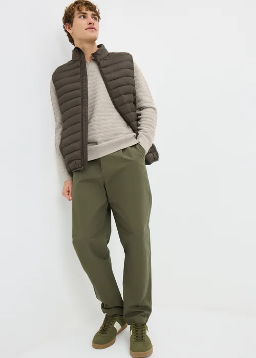 Stone Open Neck Polo Top - Small Image 2