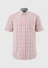 Lincoln Pink Wash Check Shirt - Small Image 4